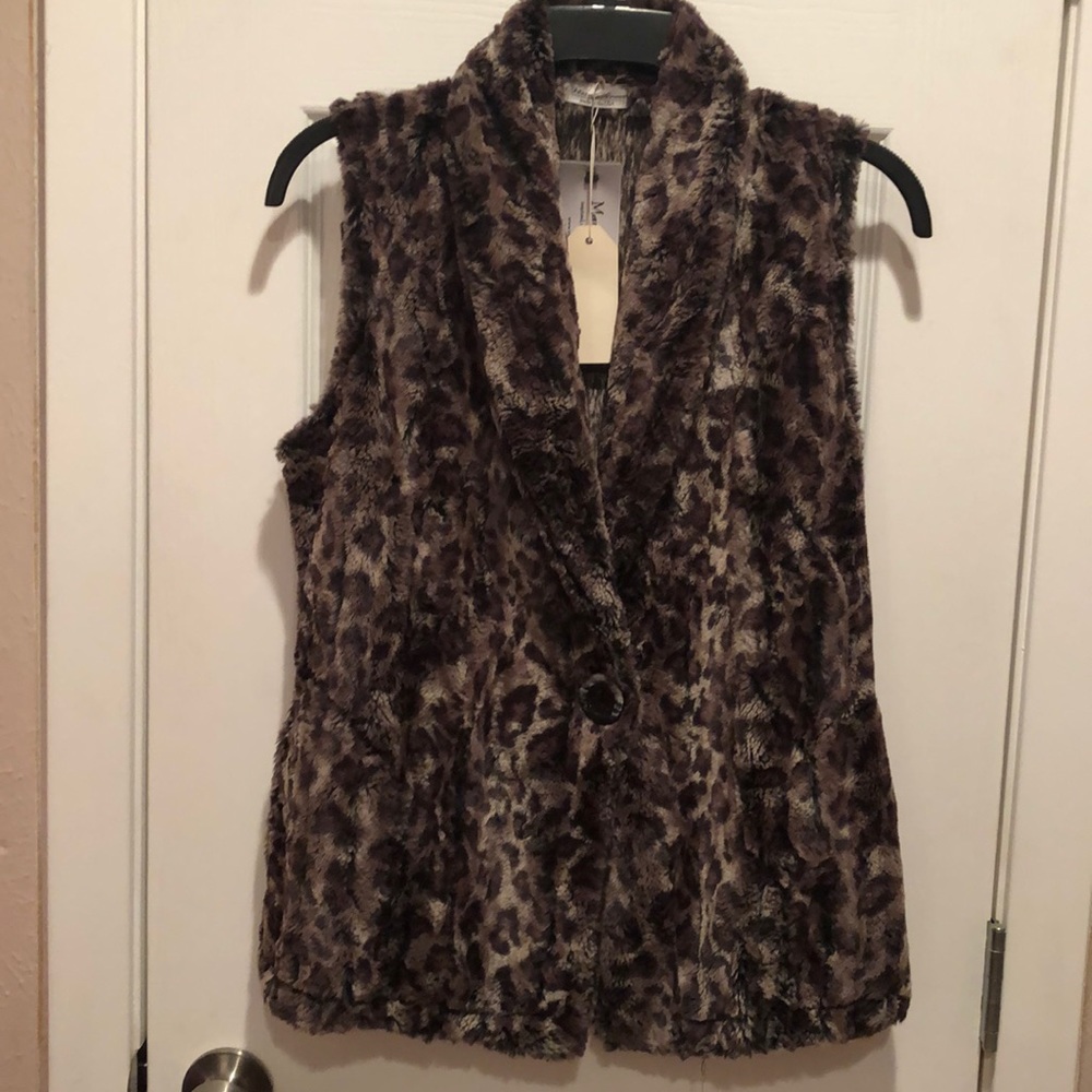 Beautiful faux fur vest